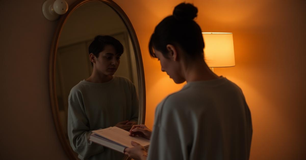 Femme en introspection, symbolisant la connaissance de soi